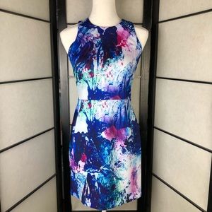 Amanda Uprichard Watercolor Dress Size Small